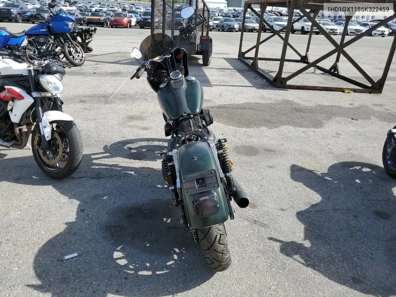 2006 Harley-Davidson Fxdbi VIN: 1HD1GX1186K322459 Lot: 56573065