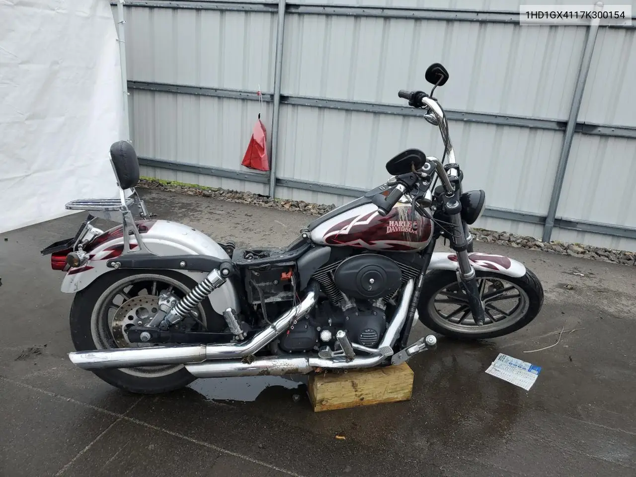 2007 Harley-Davidson Fxdbi VIN: 1HD1GX4117K300154 Lot: 61185385
