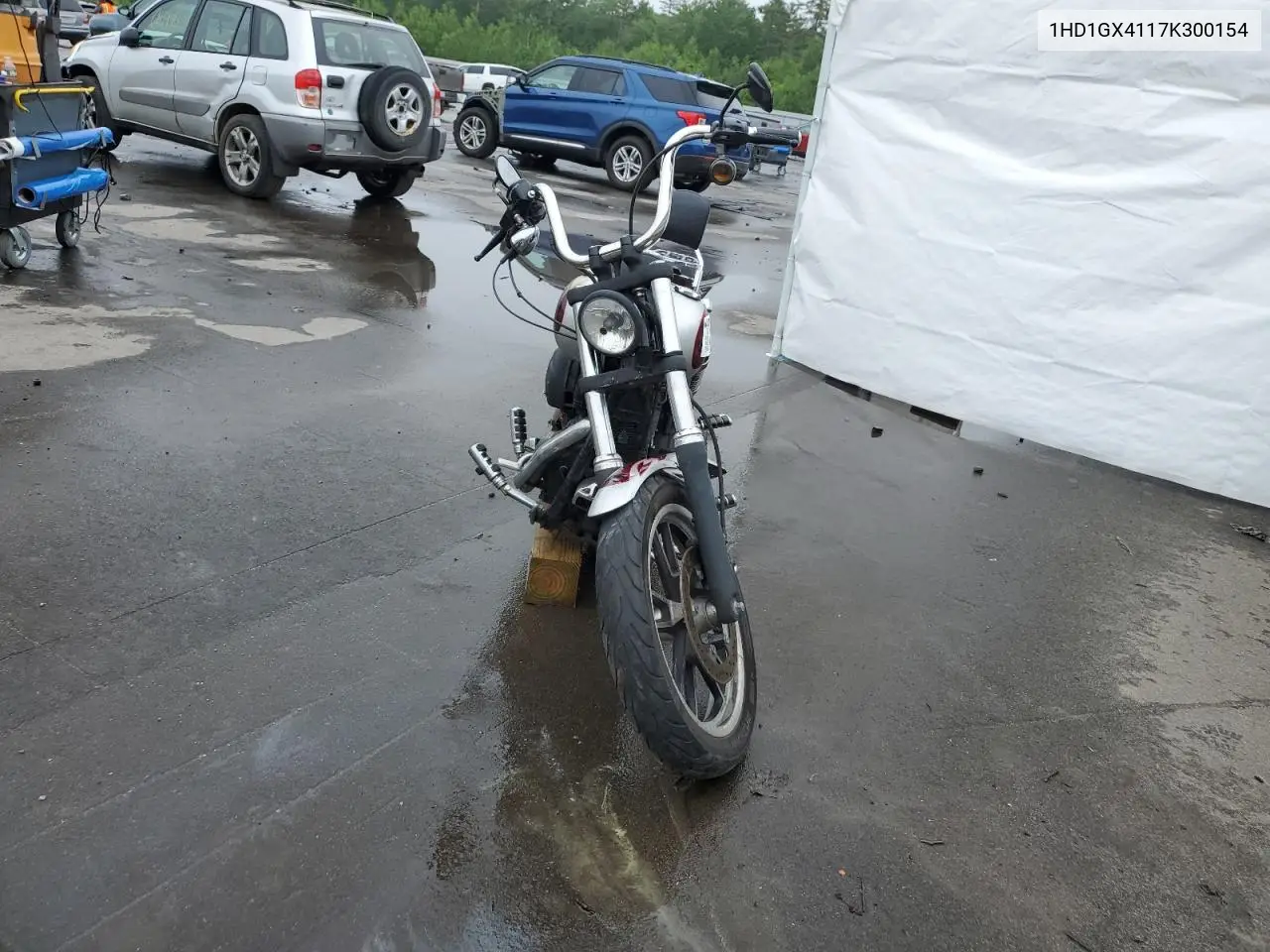2007 Harley-Davidson Fxdbi VIN: 1HD1GX4117K300154 Lot: 61185385