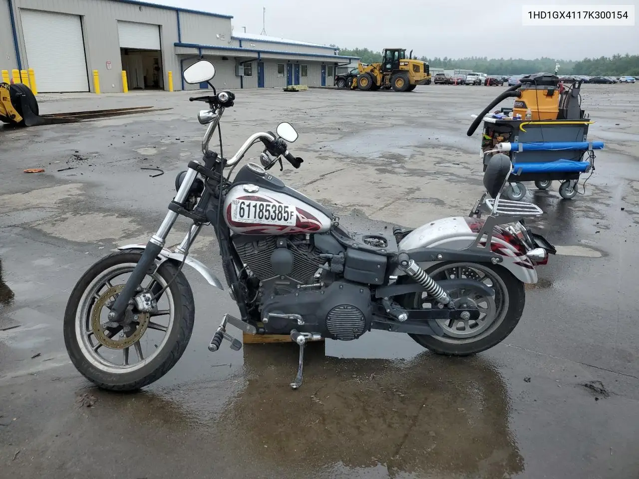 2007 Harley-Davidson Fxdbi VIN: 1HD1GX4117K300154 Lot: 61185385