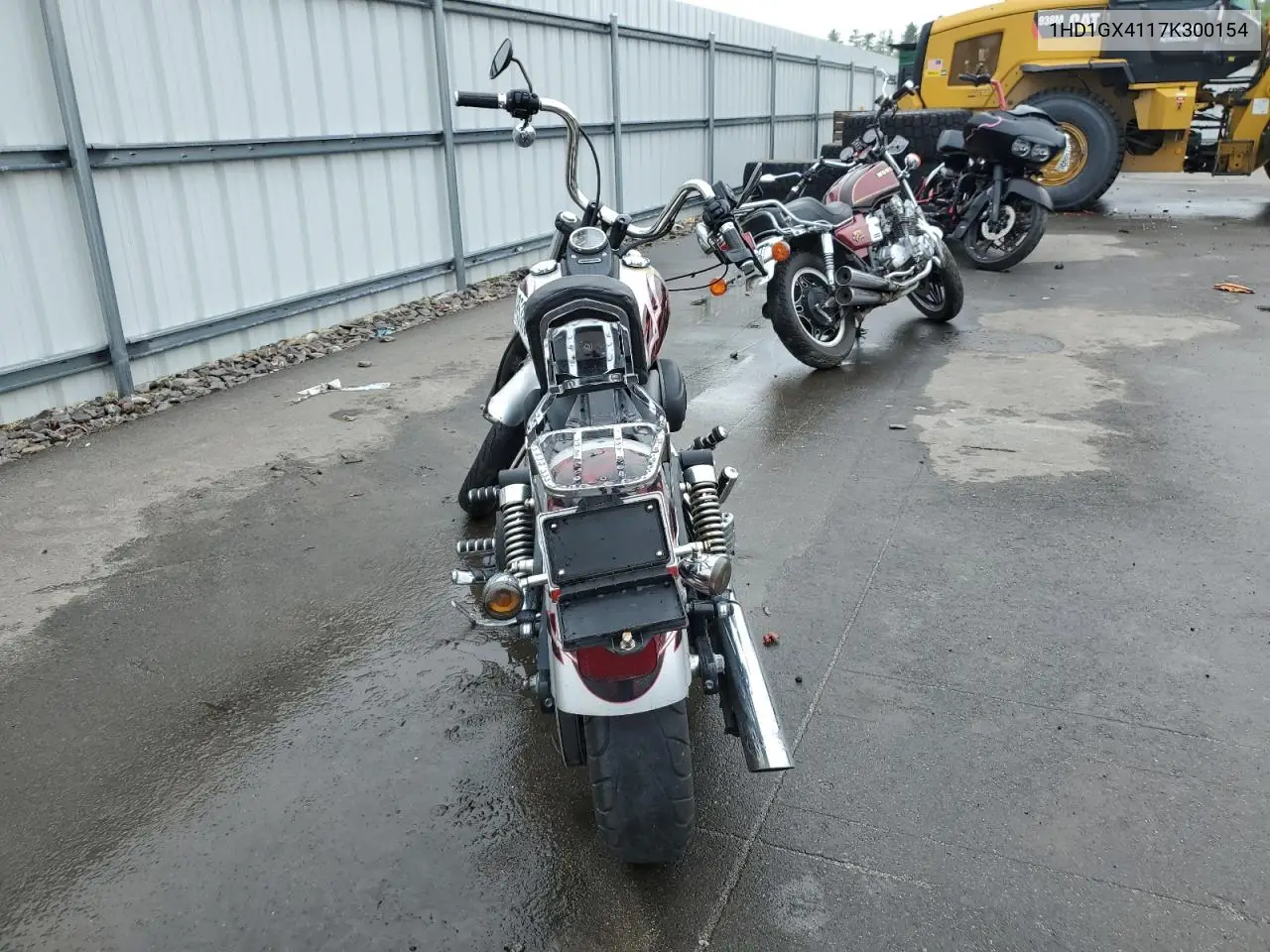2007 Harley-Davidson Fxdbi VIN: 1HD1GX4117K300154 Lot: 61185385