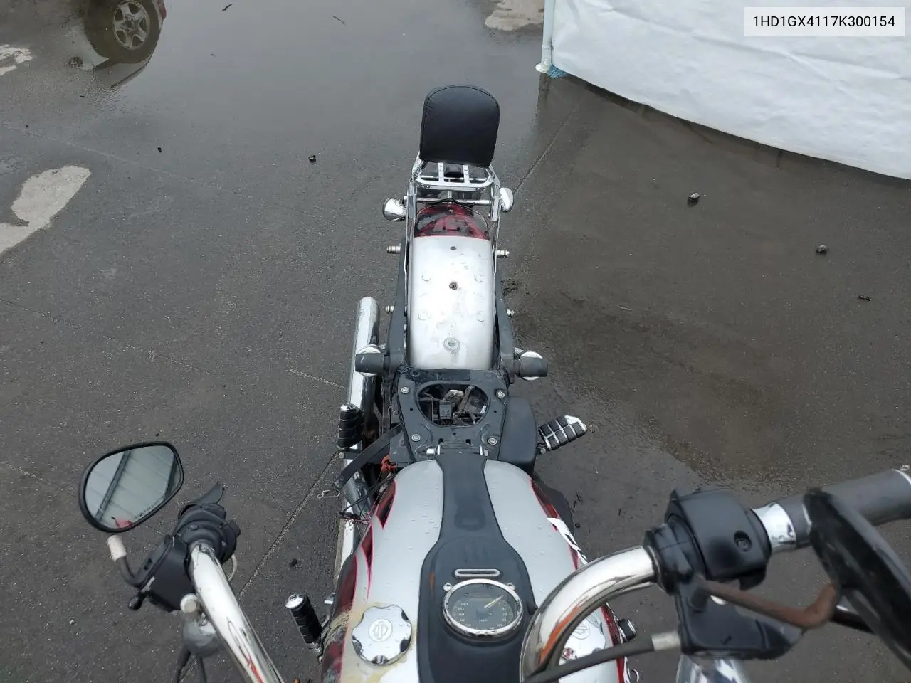 2007 Harley-Davidson Fxdbi VIN: 1HD1GX4117K300154 Lot: 61185385