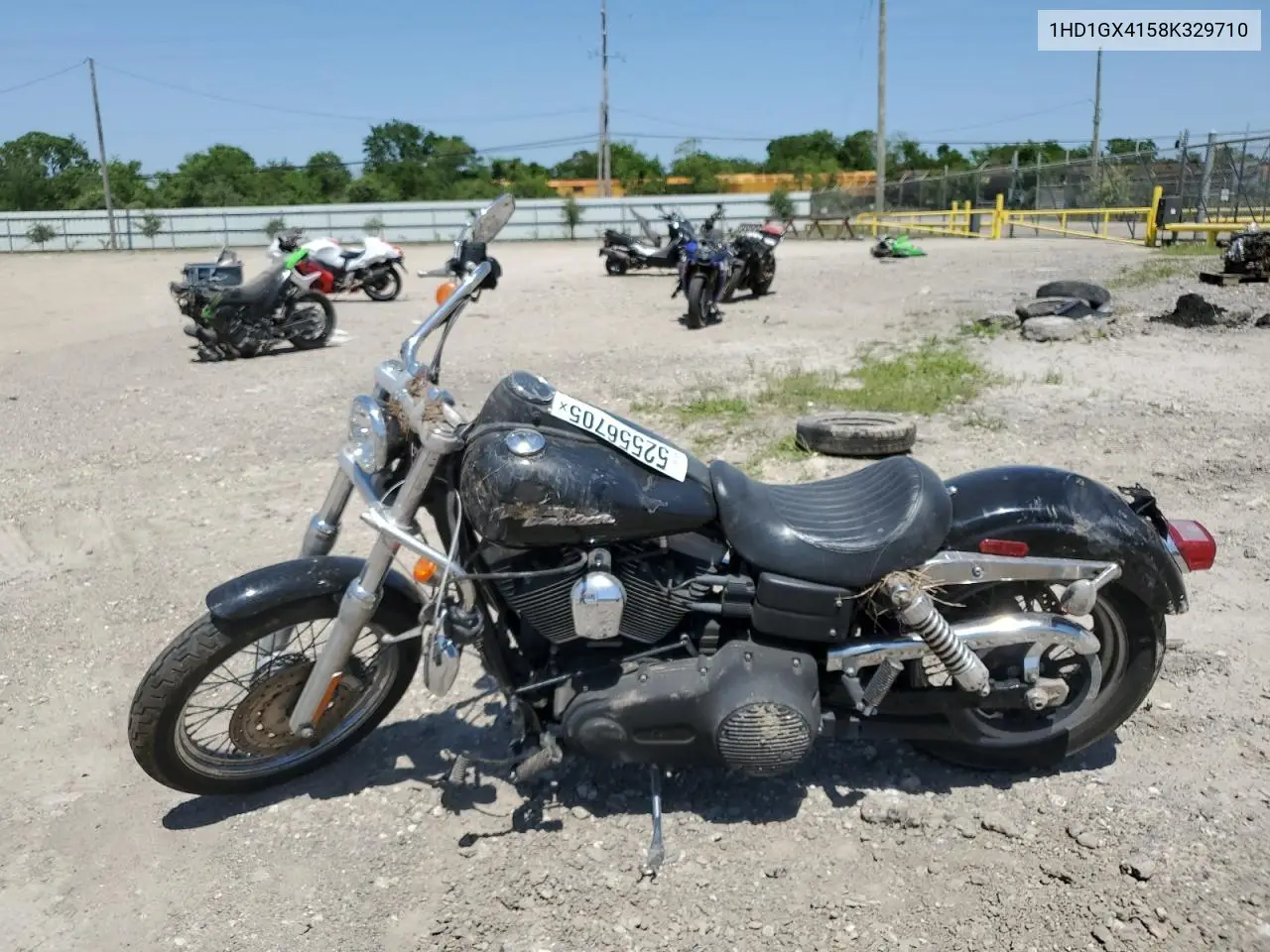 2008 Harley-Davidson Fxdbi VIN: 1HD1GX4158K329710 Lot: 52556705
