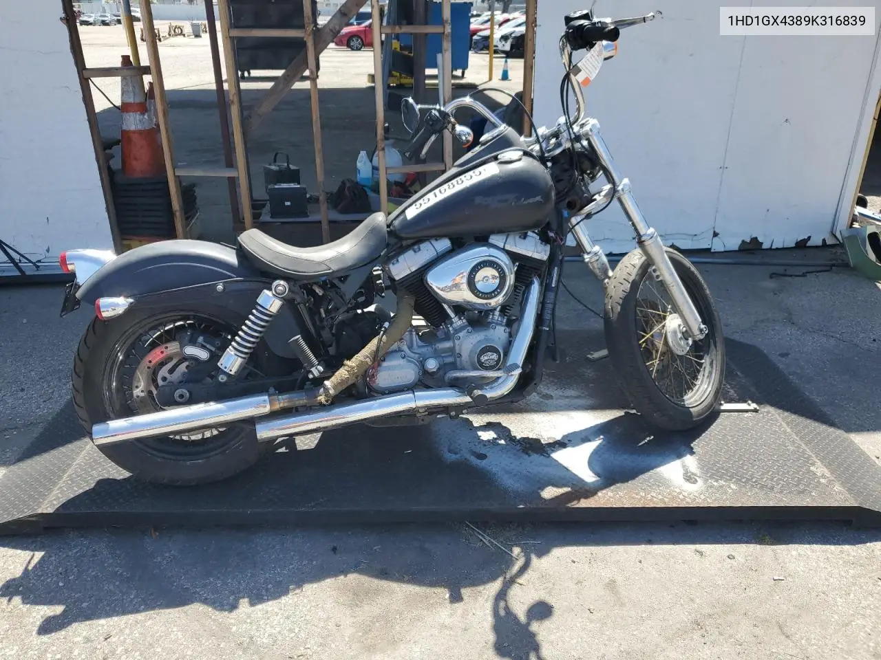 2009 Harley-Davidson Fxdb VIN: 1HD1GX4389K316839 Lot: 55168855