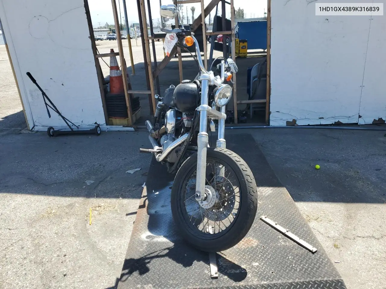 2009 Harley-Davidson Fxdb VIN: 1HD1GX4389K316839 Lot: 55168855