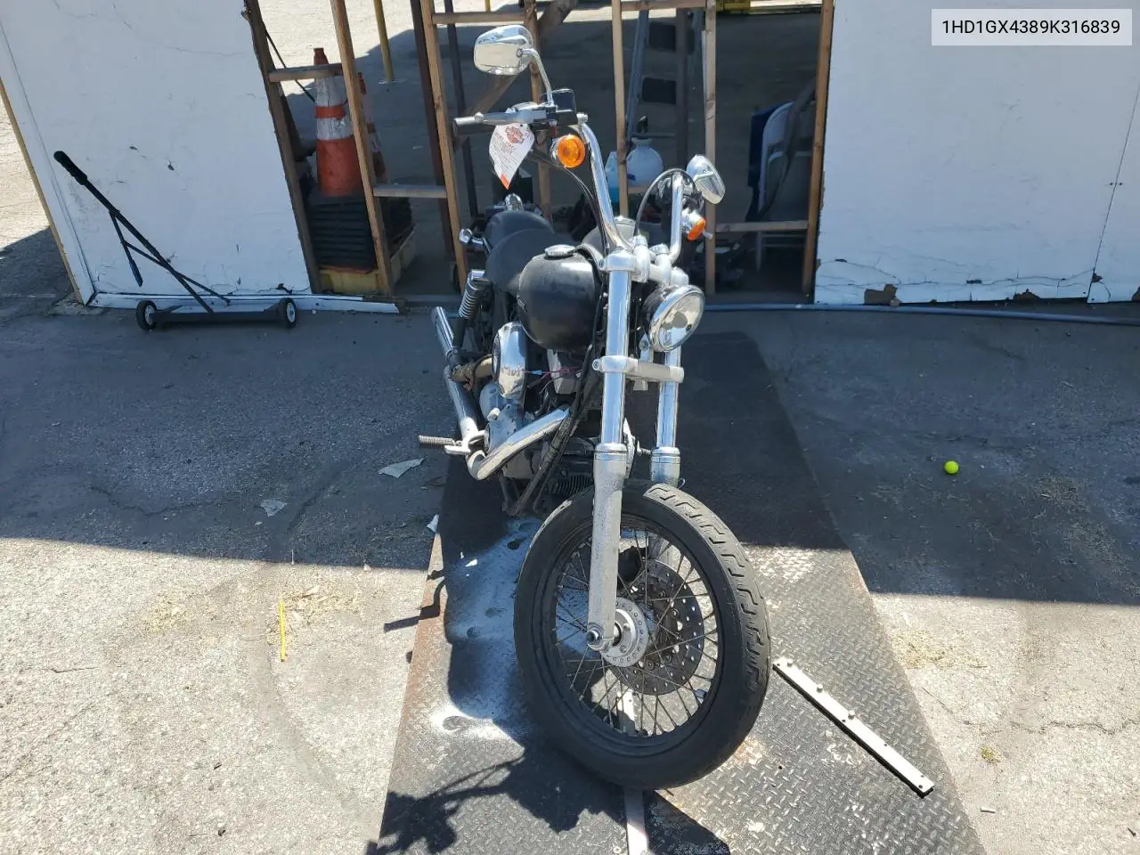 2009 Harley-Davidson Fxdb VIN: 1HD1GX4389K316839 Lot: 55168855
