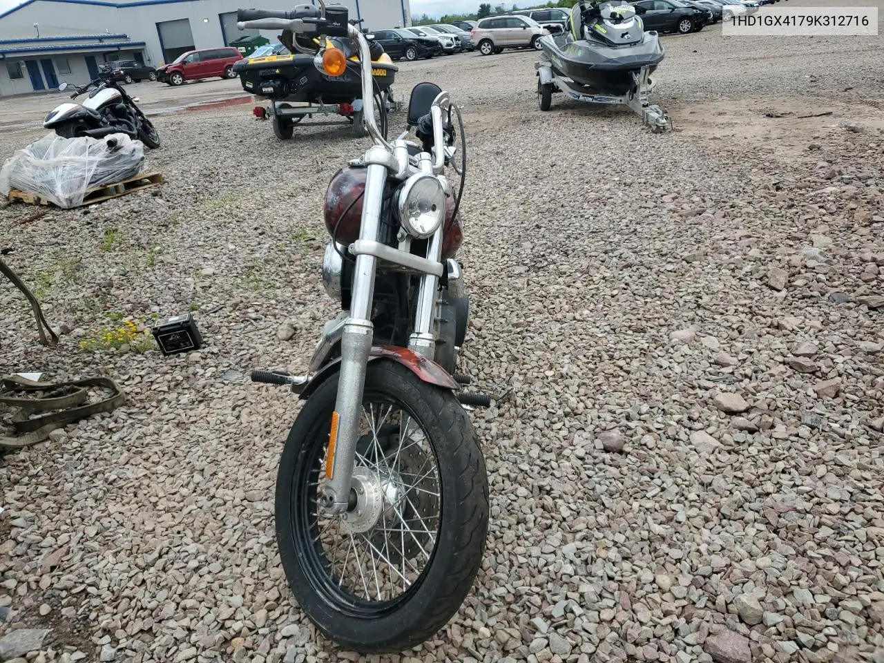 2009 Harley-Davidson Fxdb VIN: 1HD1GX4179K312716 Lot: 62502265