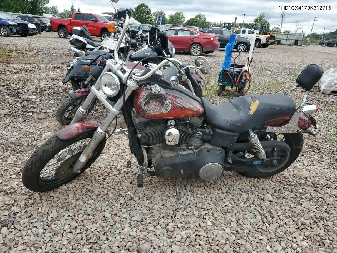 2009 Harley-Davidson Fxdb VIN: 1HD1GX4179K312716 Lot: 62502265