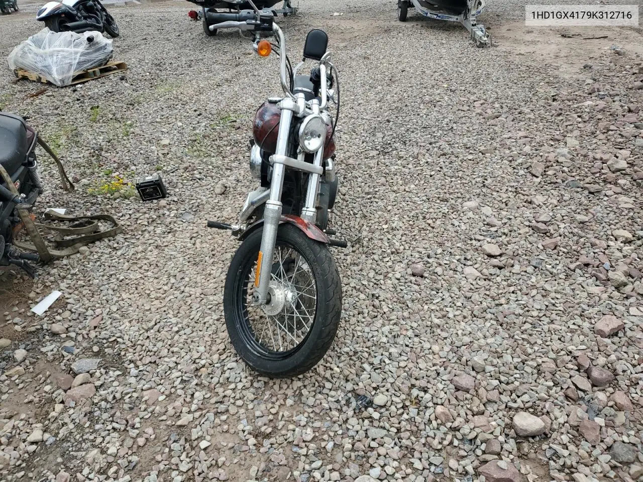 2009 Harley-Davidson Fxdb VIN: 1HD1GX4179K312716 Lot: 62502265