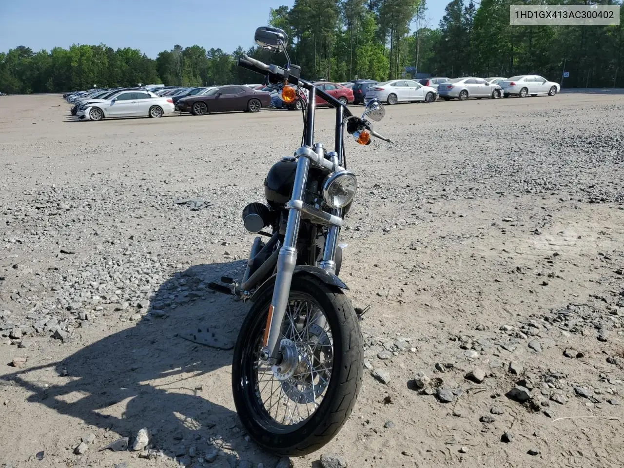 2010 Harley-Davidson Fxdb VIN: 1HD1GX413AC300402 Lot: 54432735