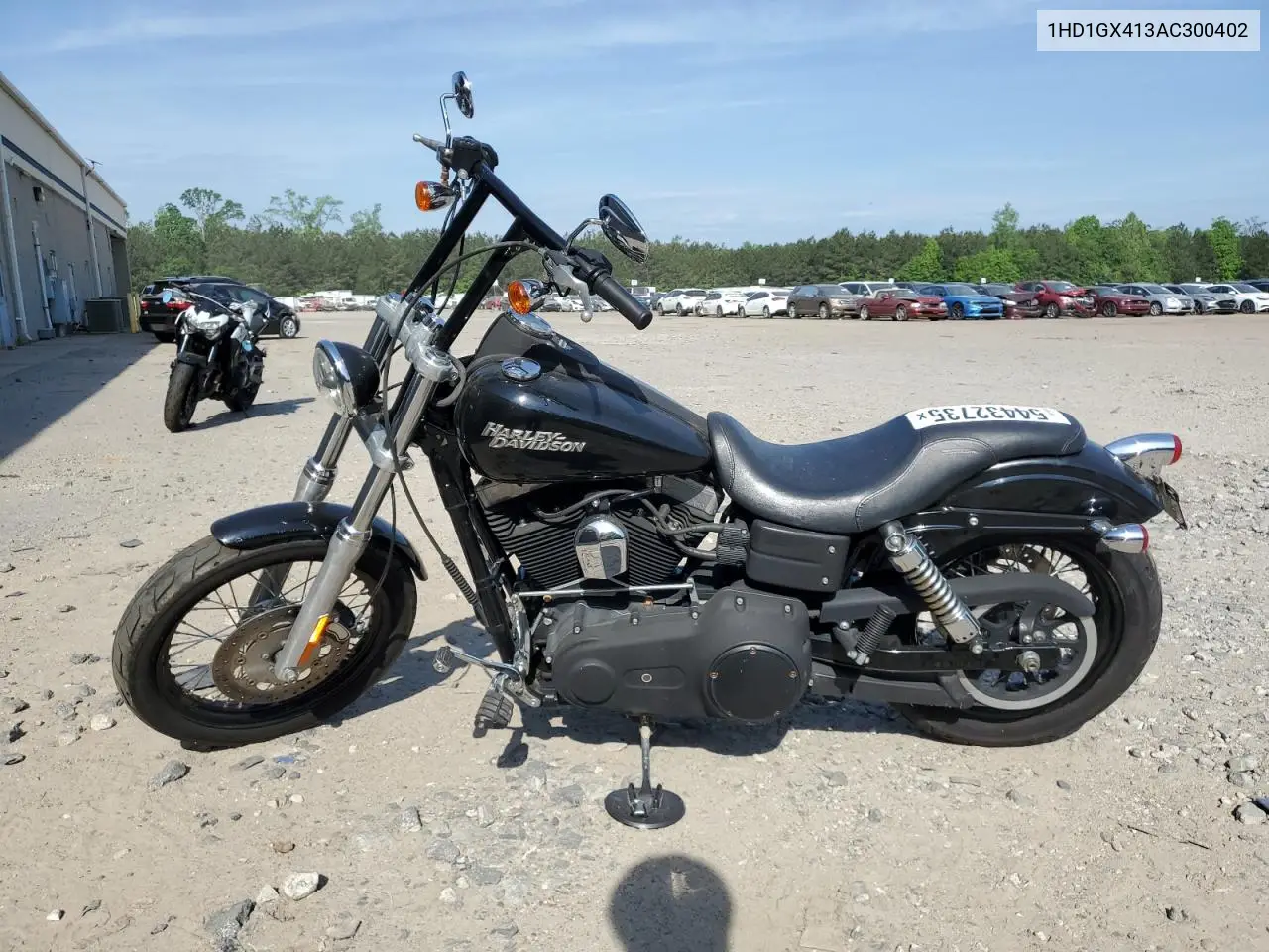 2010 Harley-Davidson Fxdb VIN: 1HD1GX413AC300402 Lot: 54432735