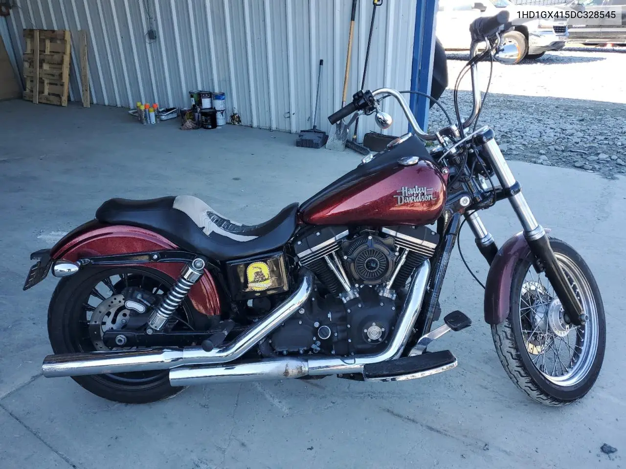 2013 Harley-Davidson Fxdb Dyna Street Bob VIN: 1HD1GX415DC328545 Lot: 49602215