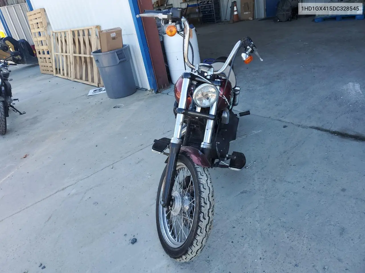 2013 Harley-Davidson Fxdb Dyna Street Bob VIN: 1HD1GX415DC328545 Lot: 49602215