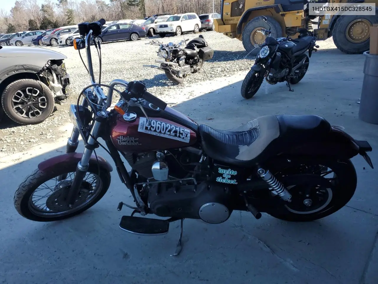 2013 Harley-Davidson Fxdb Dyna Street Bob VIN: 1HD1GX415DC328545 Lot: 49602215