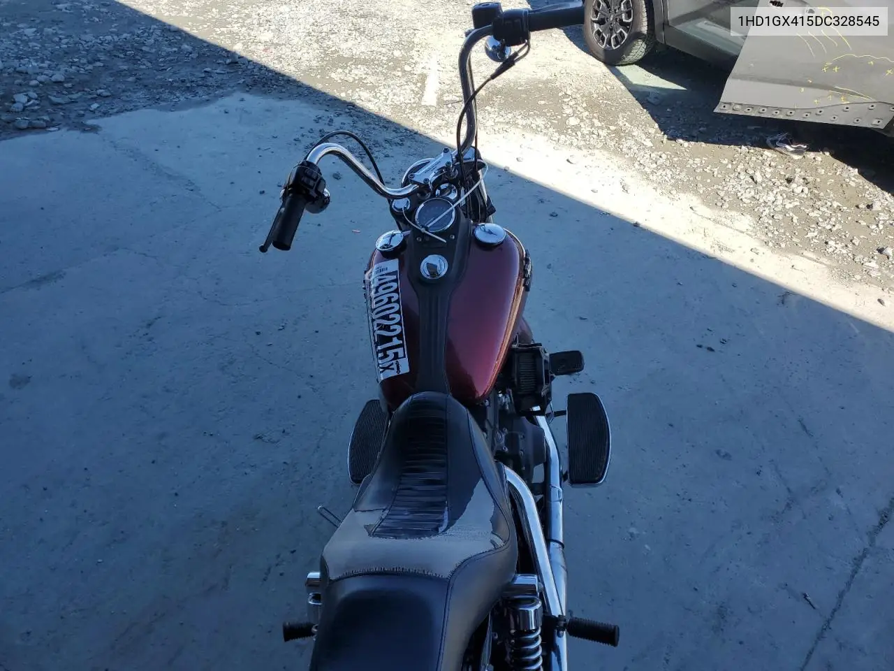 2013 Harley-Davidson Fxdb Dyna Street Bob VIN: 1HD1GX415DC328545 Lot: 49602215