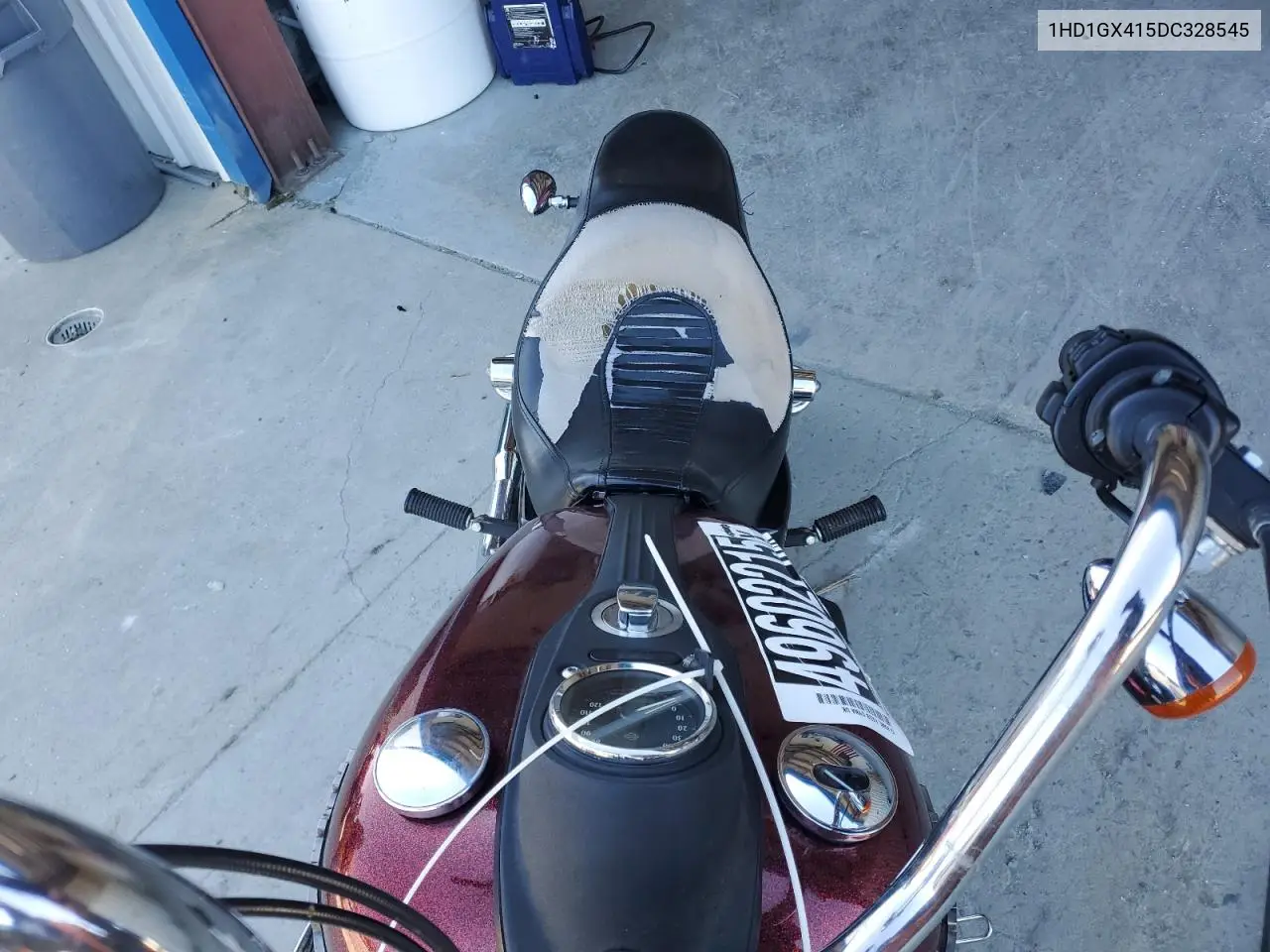 2013 Harley-Davidson Fxdb Dyna Street Bob VIN: 1HD1GX415DC328545 Lot: 49602215