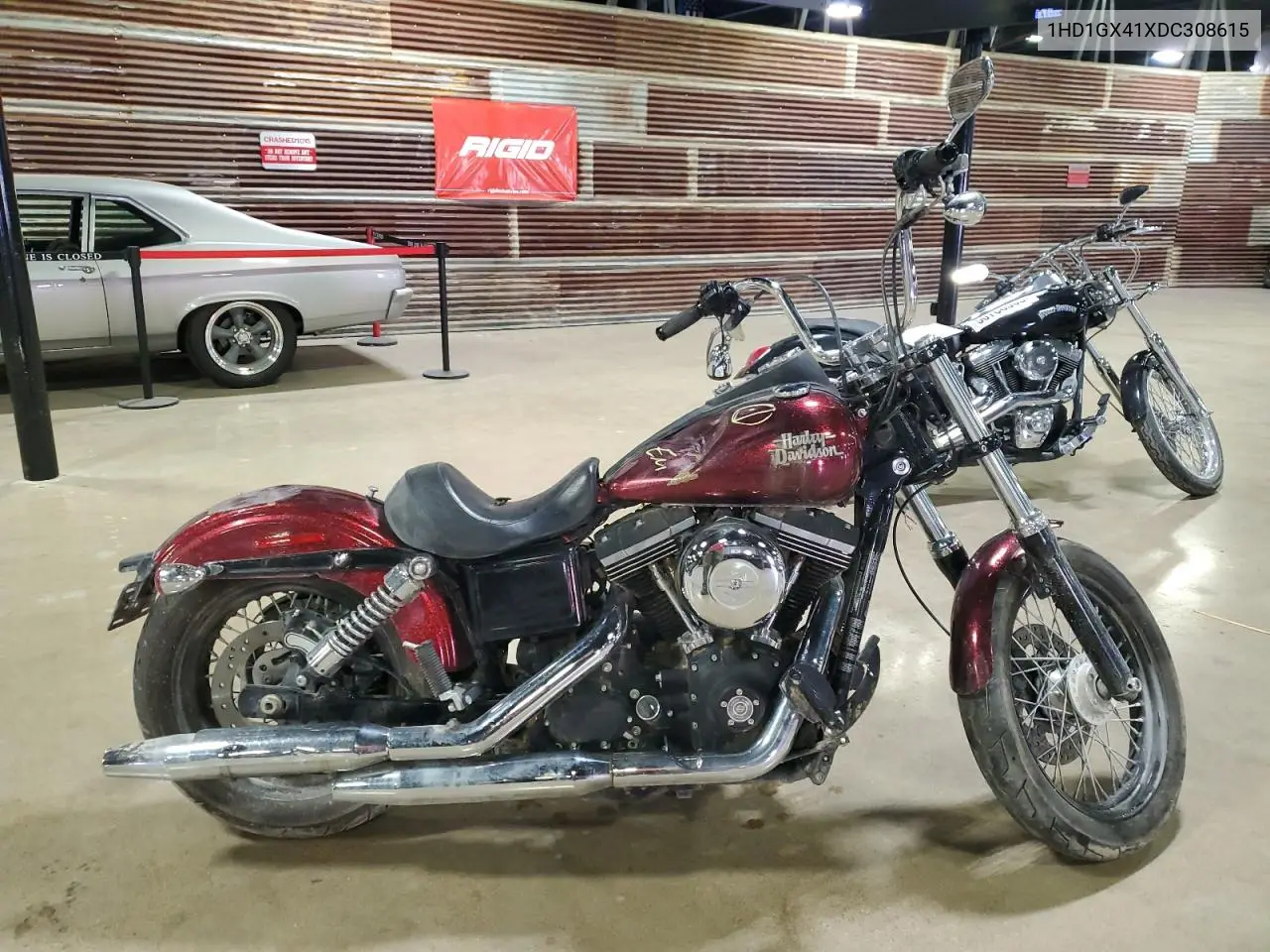 2013 Harley-Davidson Fxdb Dyna Street Bob VIN: 1HD1GX41XDC308615 Lot: 51445895