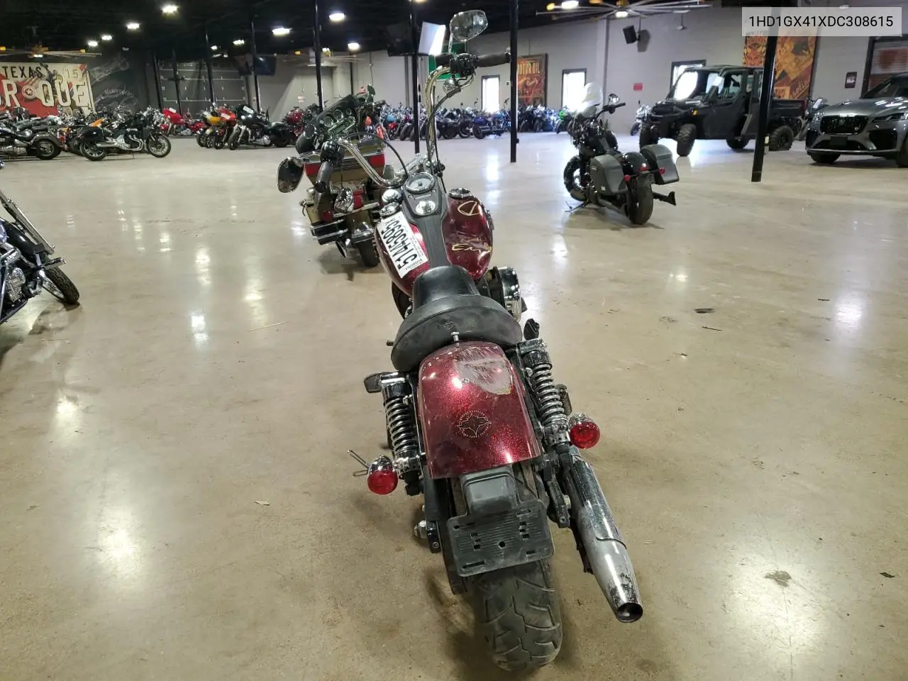 2013 Harley-Davidson Fxdb Dyna Street Bob VIN: 1HD1GX41XDC308615 Lot: 51445895