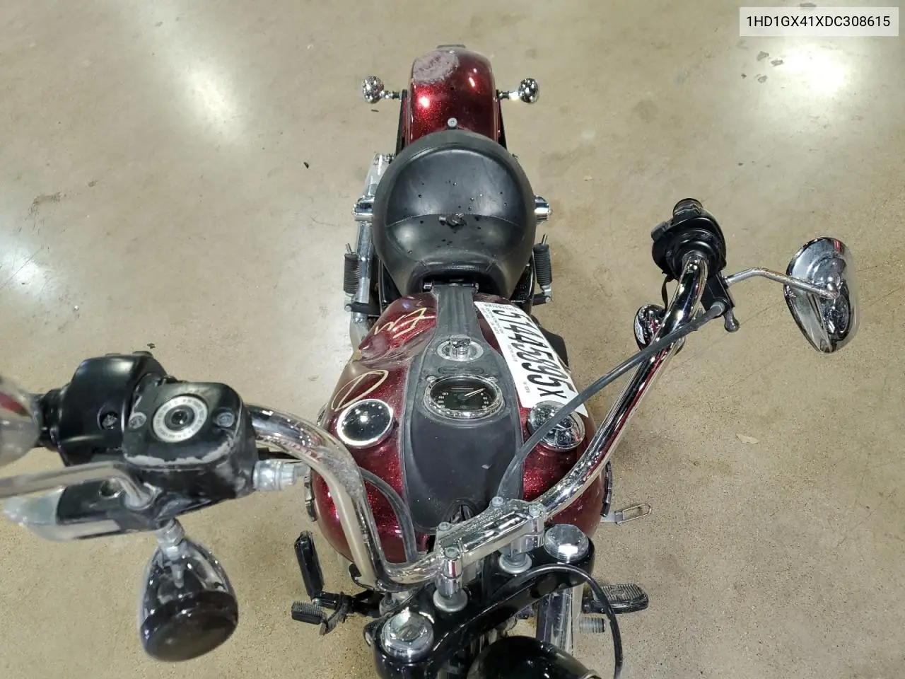 2013 Harley-Davidson Fxdb Dyna Street Bob VIN: 1HD1GX41XDC308615 Lot: 51445895