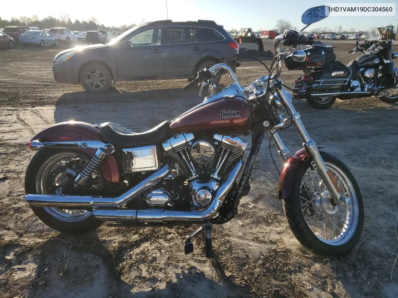 2013 Harley-Davidson Fxdbp Dyna Street Bob VIN: 1HD1VAM19DC304560 Lot: 53300125