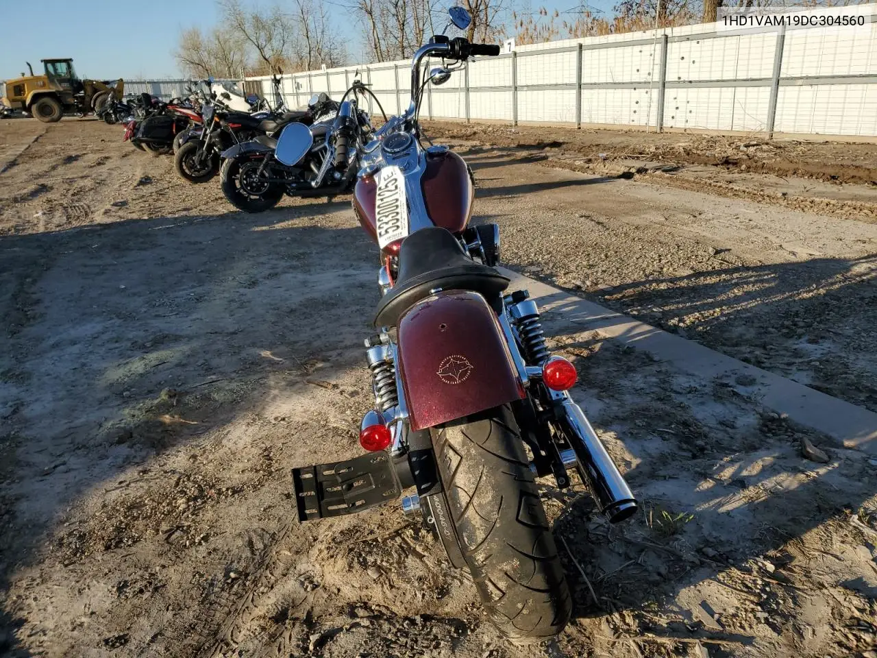 2013 Harley-Davidson Fxdbp Dyna Street Bob VIN: 1HD1VAM19DC304560 Lot: 53300125