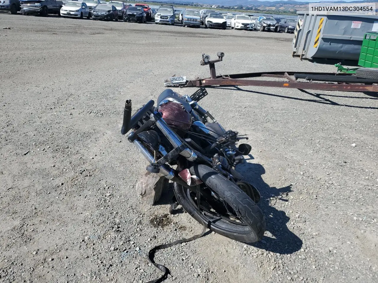 2013 Harley-Davidson Fxdbp Dyna Street Bob VIN: 1HD1VAM13DC304554 Lot: 56651685
