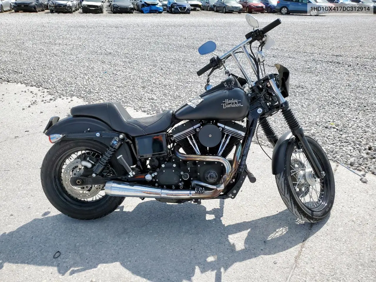 2013 Harley-Davidson Fxdb Dyna Street Bob VIN: 1HD1GX417DC312914 Lot: 62932835
