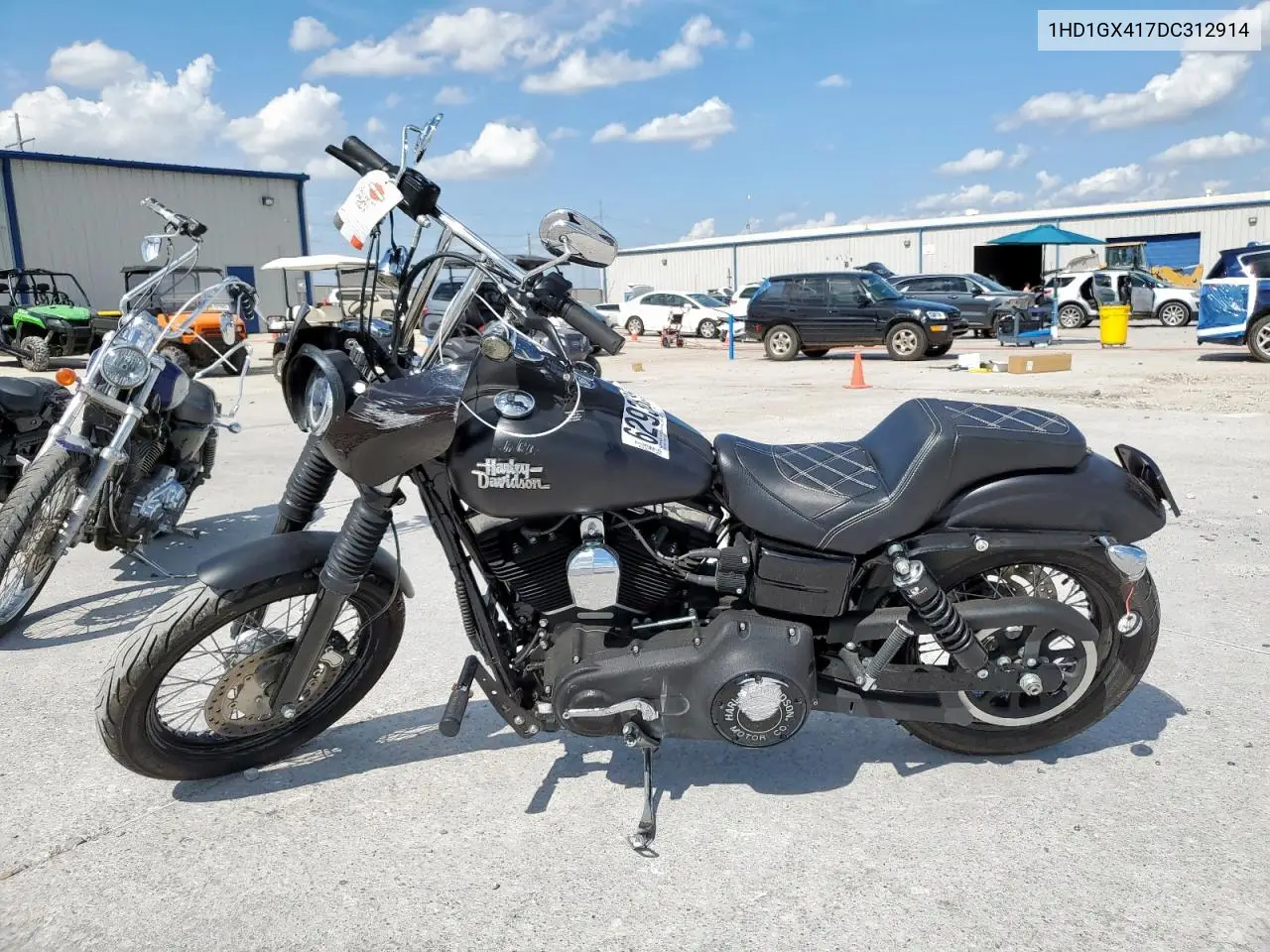2013 Harley-Davidson Fxdb Dyna Street Bob VIN: 1HD1GX417DC312914 Lot: 62932835