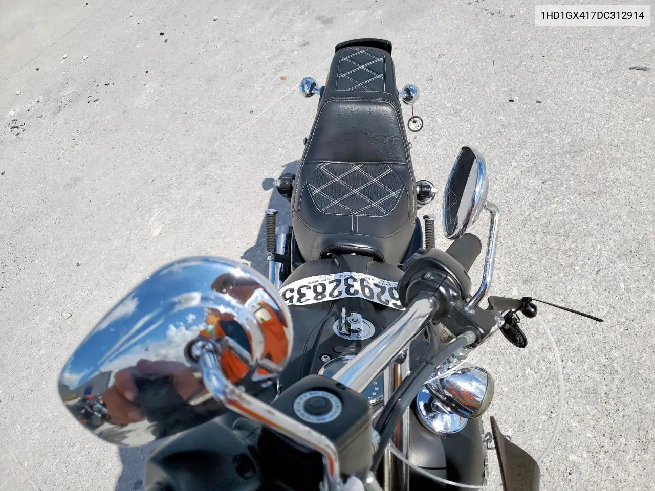 2013 Harley-Davidson Fxdb Dyna Street Bob VIN: 1HD1GX417DC312914 Lot: 62932835