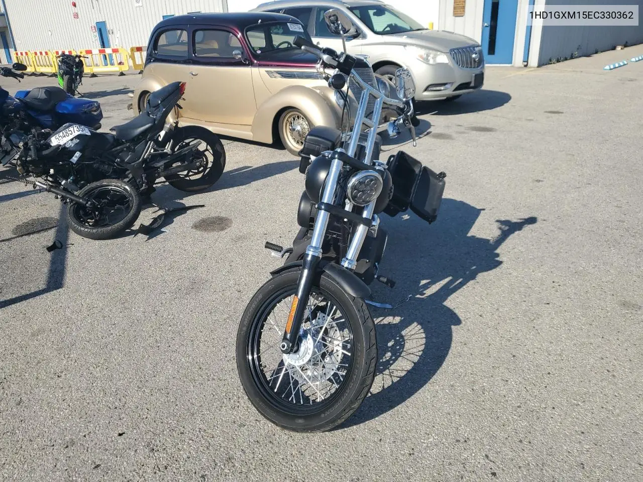 2014 Harley-Davidson Fxdb Dyna Street Bob VIN: 1HD1GXM15EC330362 Lot: 56344915