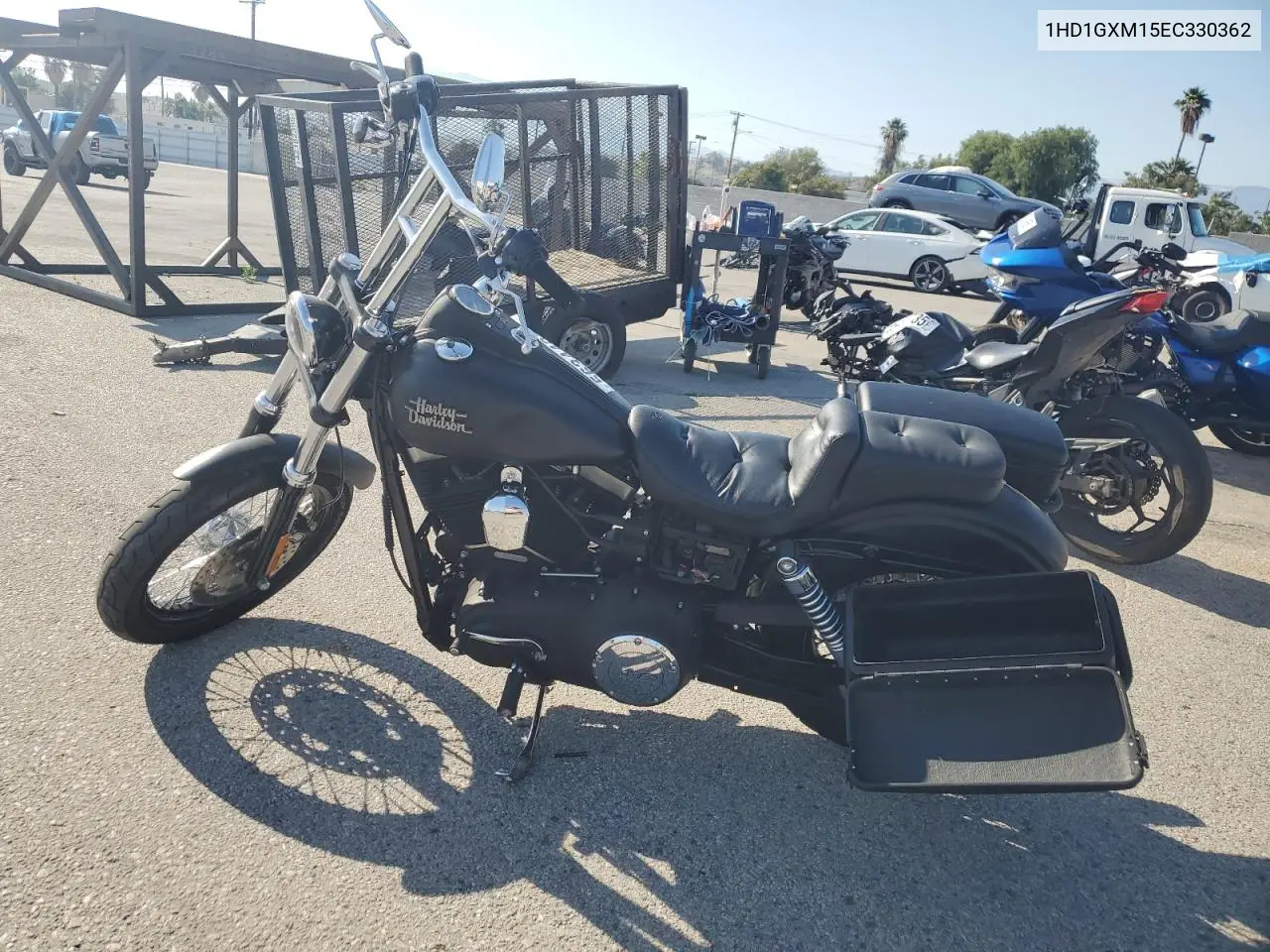 2014 Harley-Davidson Fxdb Dyna Street Bob VIN: 1HD1GXM15EC330362 Lot: 56344915