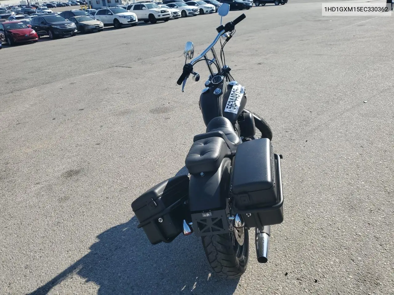 2014 Harley-Davidson Fxdb Dyna Street Bob VIN: 1HD1GXM15EC330362 Lot: 56344915