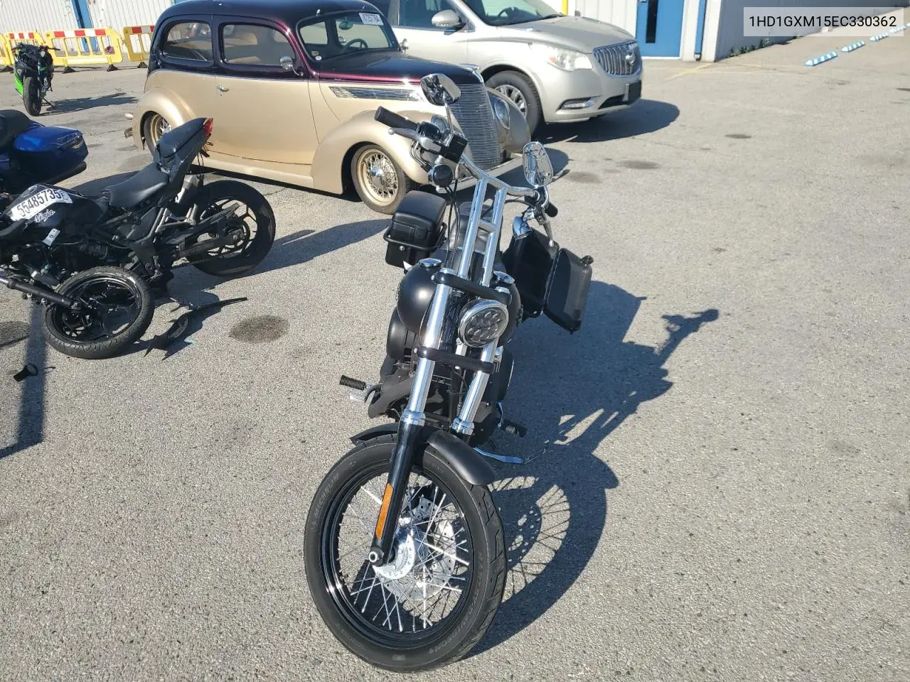 2014 Harley-Davidson Fxdb Dyna Street Bob VIN: 1HD1GXM15EC330362 Lot: 56344915