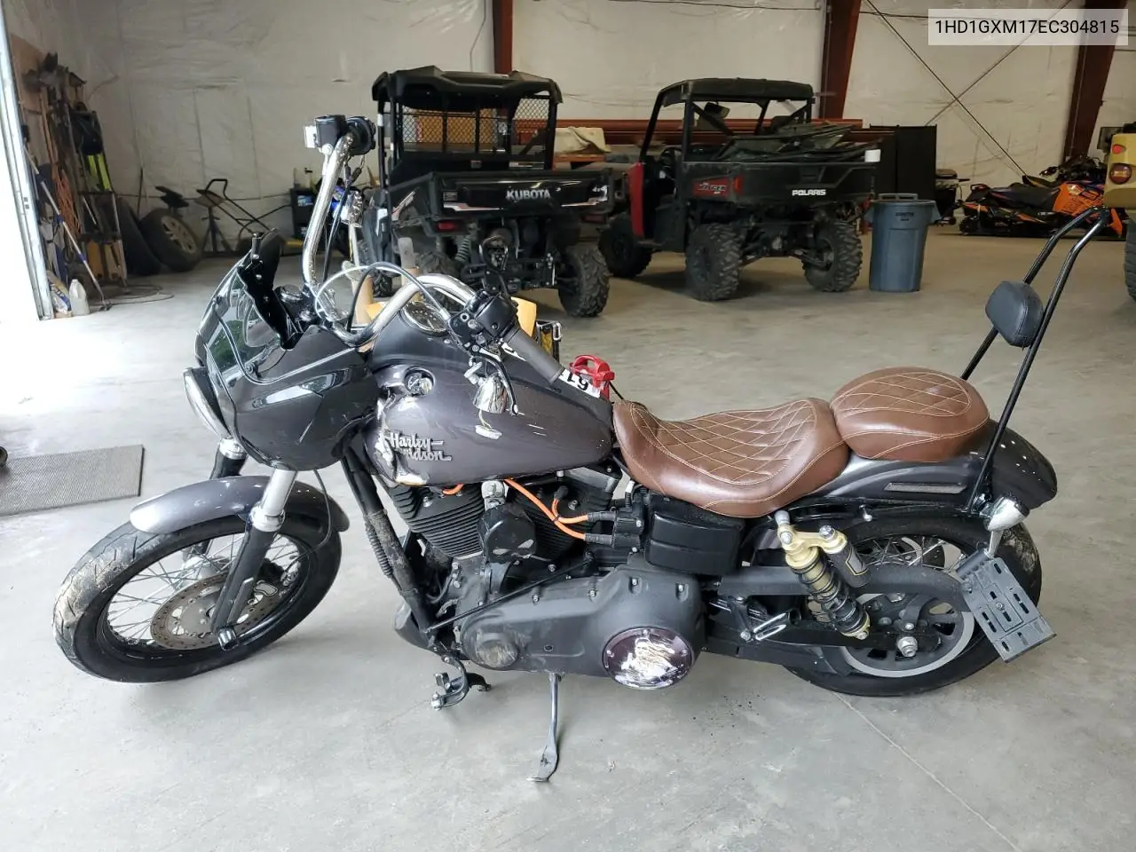 2014 Harley-Davidson Fxdb Dyna Street Bob VIN: 1HD1GXM17EC304815 Lot: 61187655
