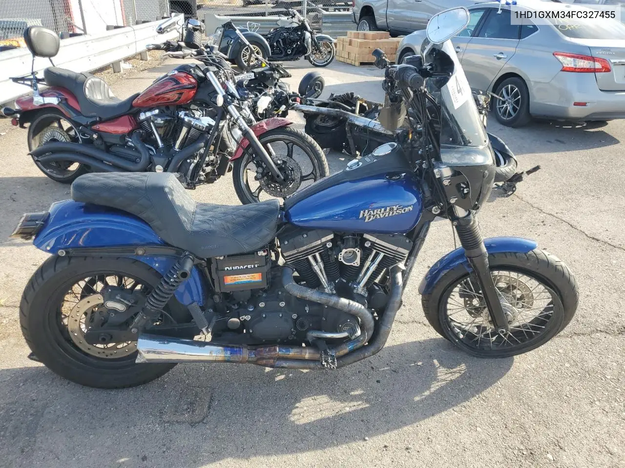 2015 Harley-Davidson Fxdb Dyna Street Bob VIN: 1HD1GXM34FC327455 Lot: 48384895