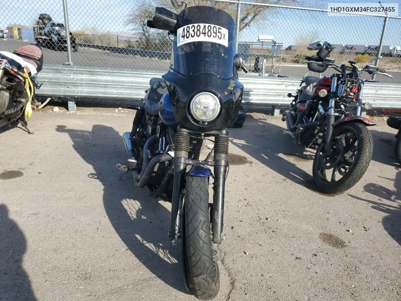 2015 Harley-Davidson Fxdb Dyna Street Bob VIN: 1HD1GXM34FC327455 Lot: 48384895