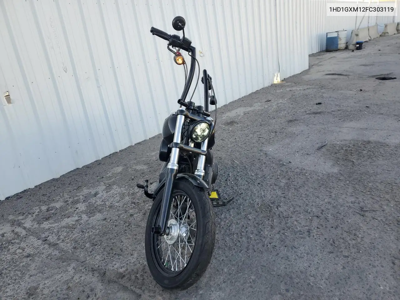 2015 Harley-Davidson Fxdb Dyna Street Bob VIN: 1HD1GXM12FC303119 Lot: 53320495