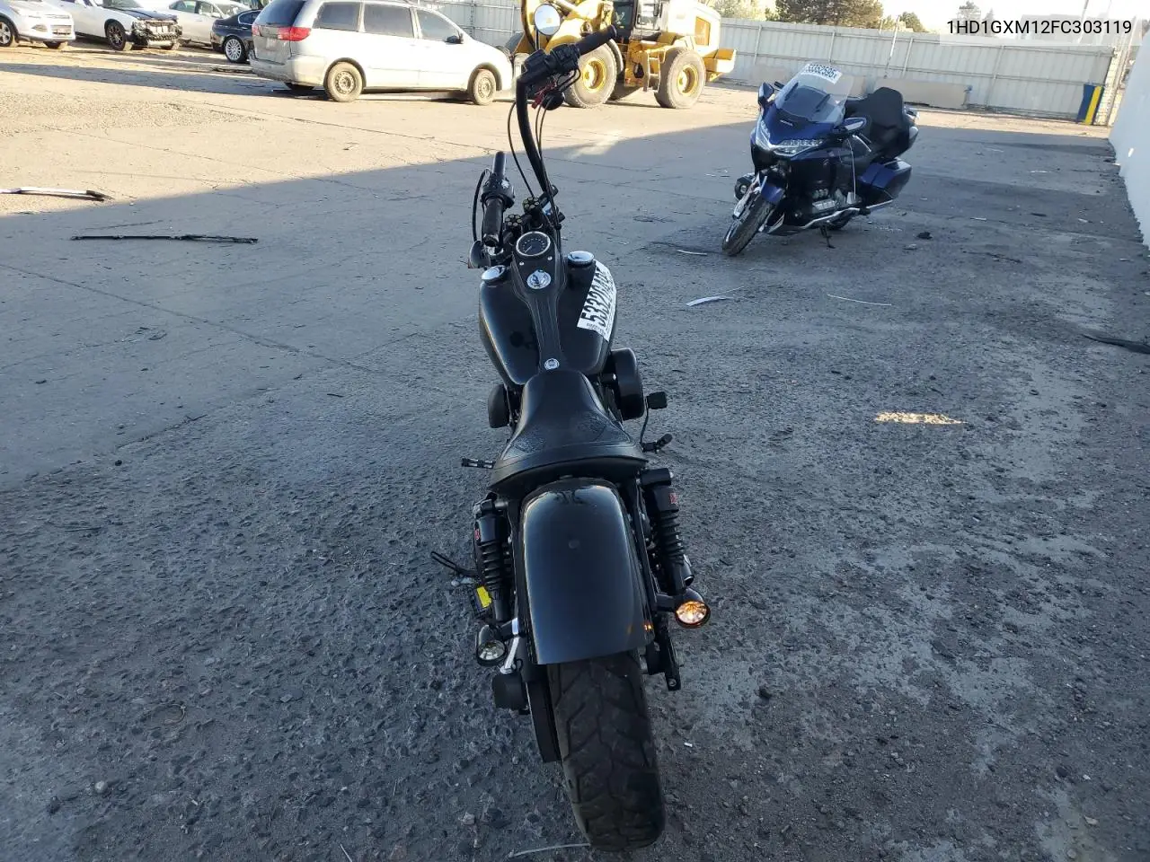 2015 Harley-Davidson Fxdb Dyna Street Bob VIN: 1HD1GXM12FC303119 Lot: 53320495