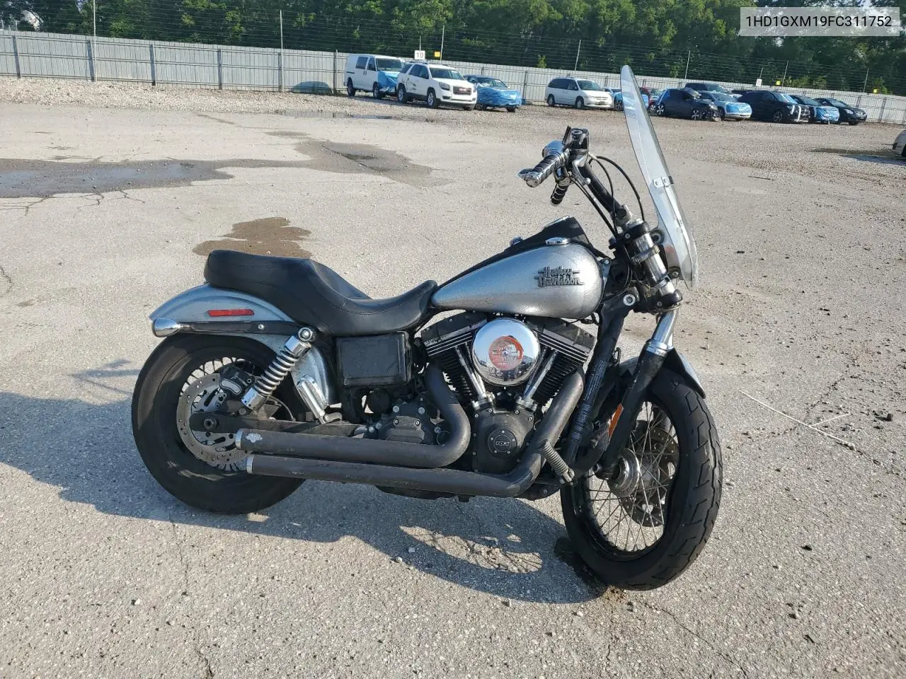 2015 Harley-Davidson Fxdb Dyna Street Bob VIN: 1HD1GXM19FC311752 Lot: 59333575