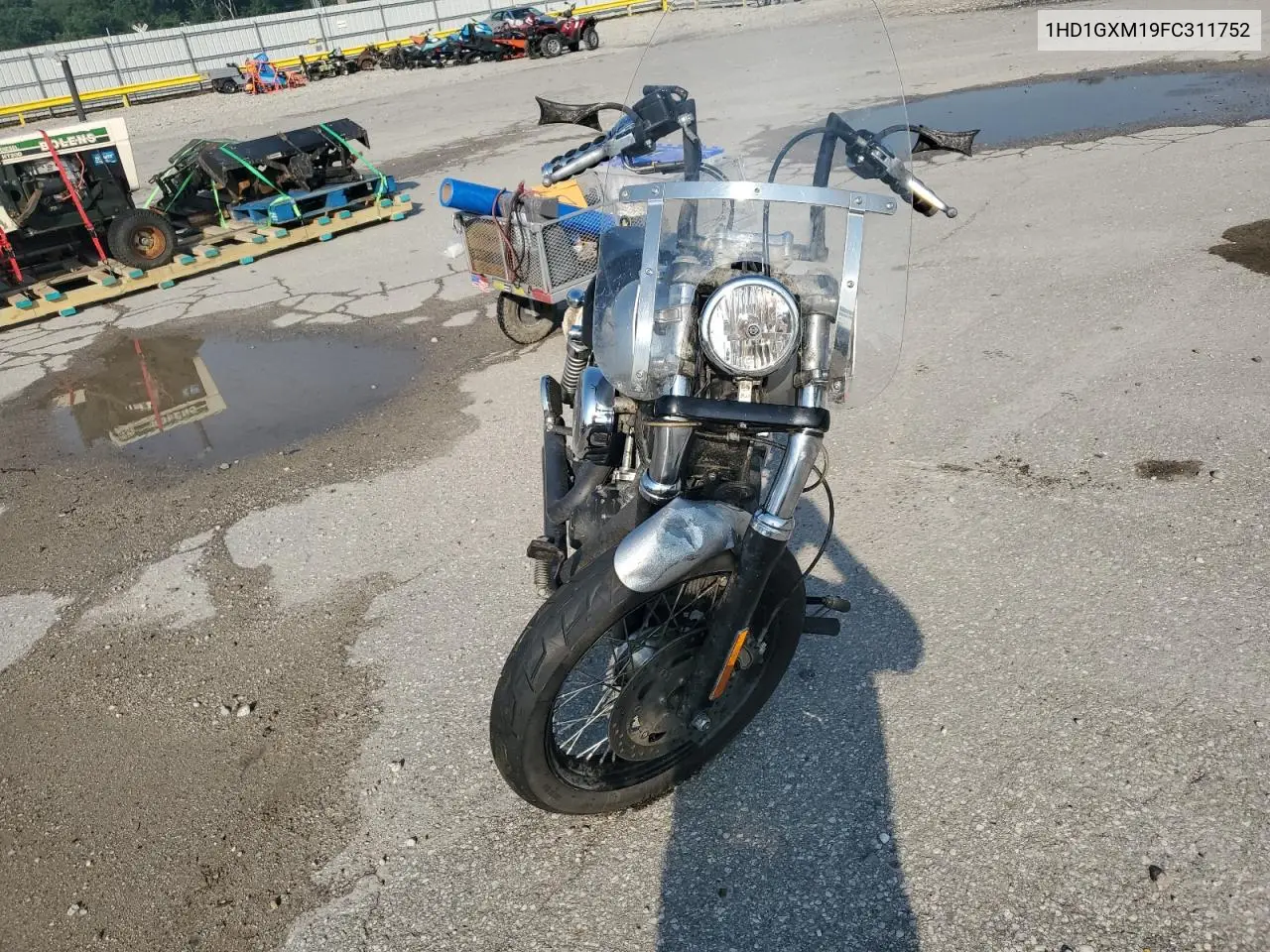 2015 Harley-Davidson Fxdb Dyna Street Bob VIN: 1HD1GXM19FC311752 Lot: 59333575