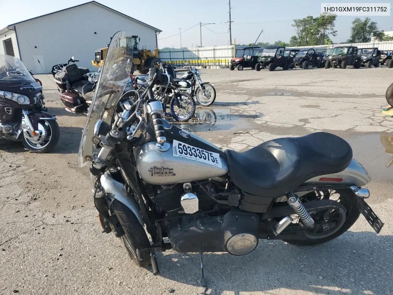 2015 Harley-Davidson Fxdb Dyna Street Bob VIN: 1HD1GXM19FC311752 Lot: 59333575