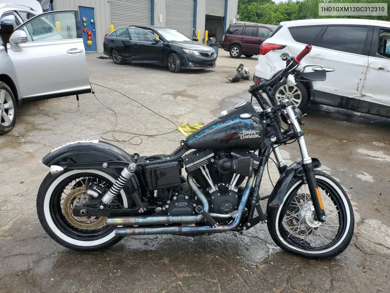 2016 Harley-Davidson Fxdb Dyna Street Bob VIN: 1HD1GXM12GC312310 Lot: 56236945