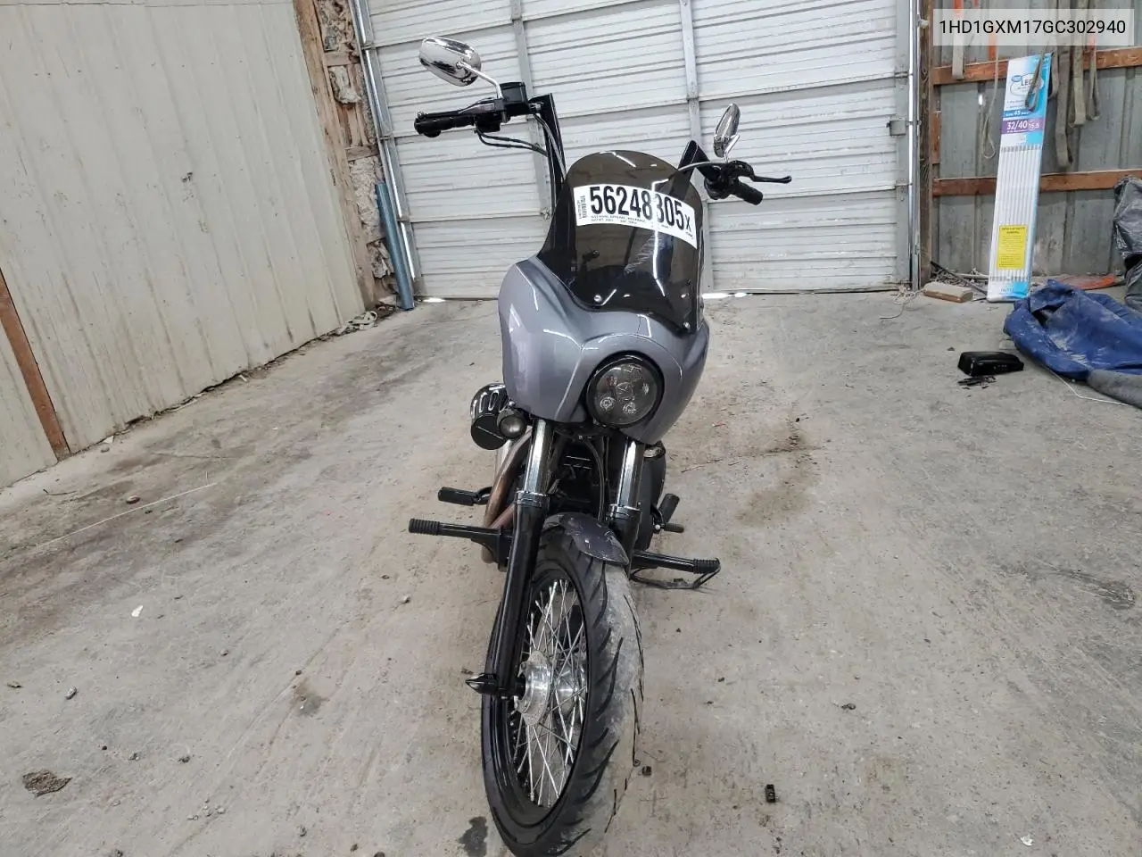2016 Harley-Davidson Fxdb Dyna Street Bob VIN: 1HD1GXM17GC302940 Lot: 56248305
