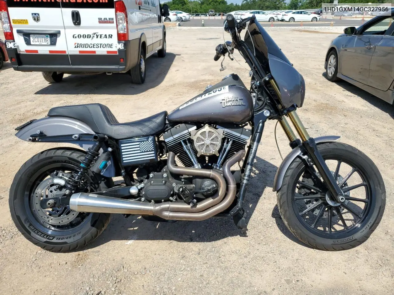 2016 Harley-Davidson Fxdb Dyna Street Bob VIN: 1HD1GXM14GC327956 Lot: 56747285