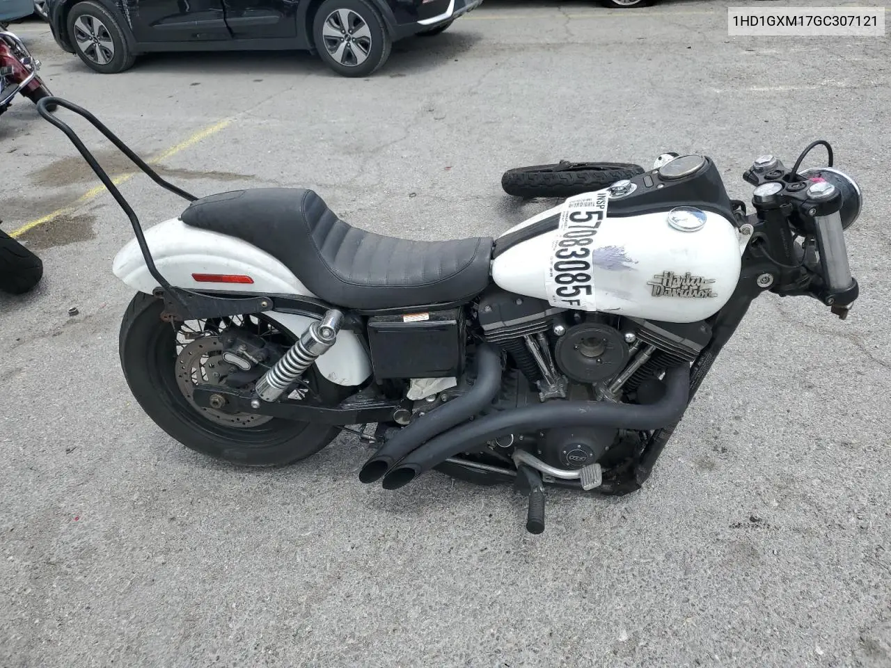 2016 Harley-Davidson Fxdb Dyna Street Bob VIN: 1HD1GXM17GC307121 Lot: 57083085
