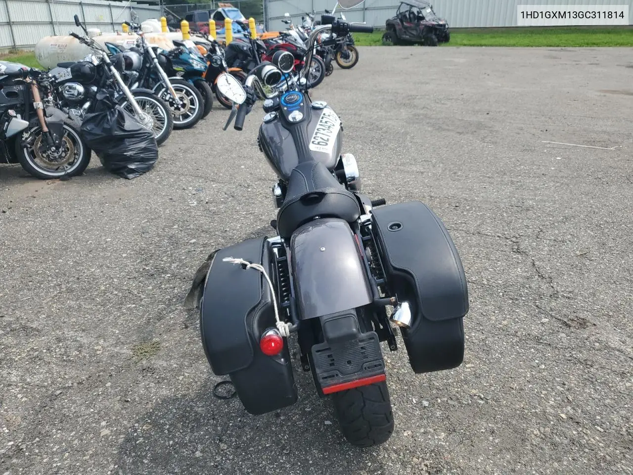 2016 Harley-Davidson Fxdb Dyna Street Bob VIN: 1HD1GXM13GC311814 Lot: 62734575