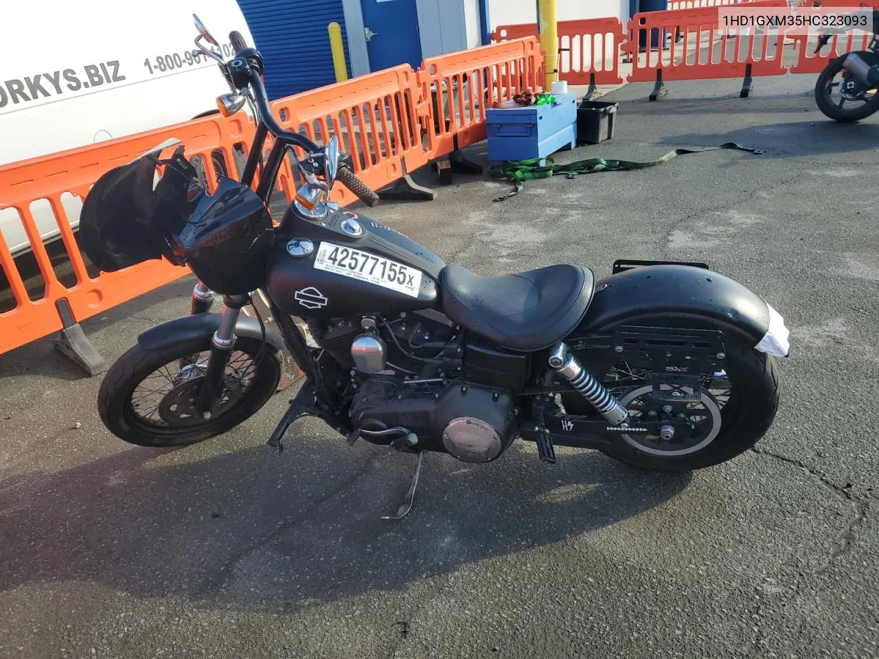 2017 Harley-Davidson Fxdb Dyna Street Bob VIN: 1HD1GXM35HC323093 Lot: 42577155