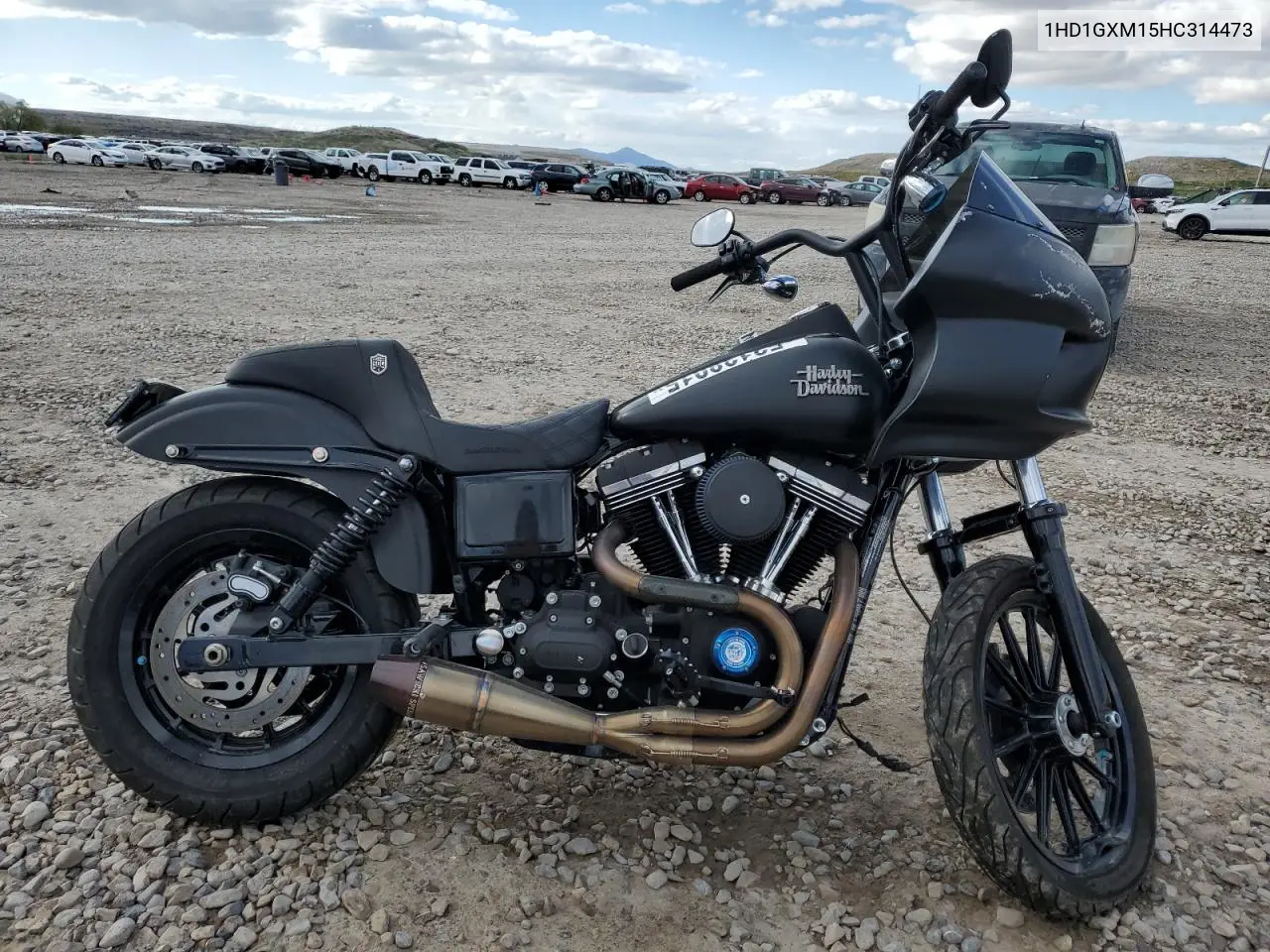 2017 Harley-Davidson Fxdb Dyna Street Bob VIN: 1HD1GXM15HC314473 Lot: 53138015