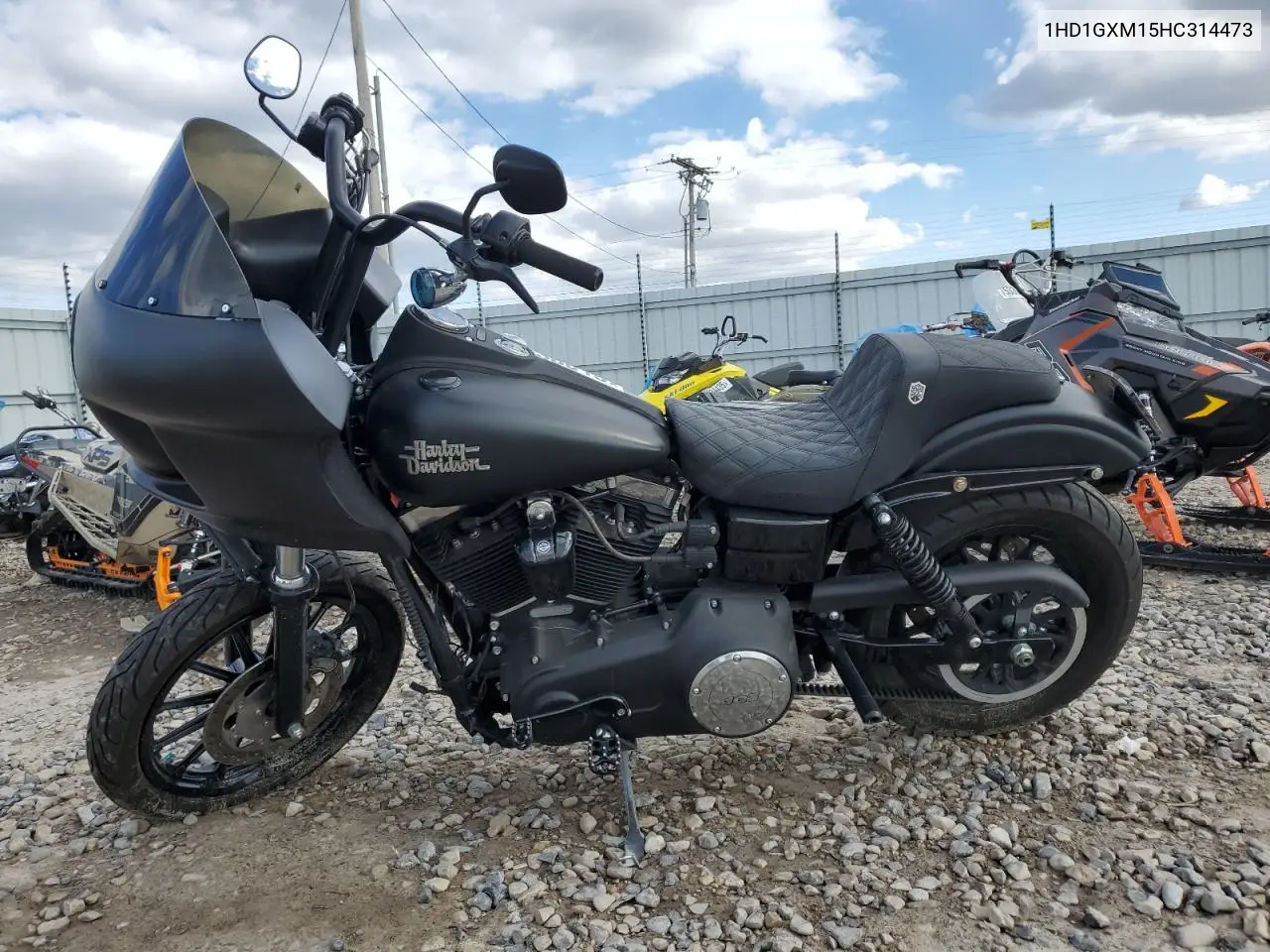 2017 Harley-Davidson Fxdb Dyna Street Bob VIN: 1HD1GXM15HC314473 Lot: 53138015