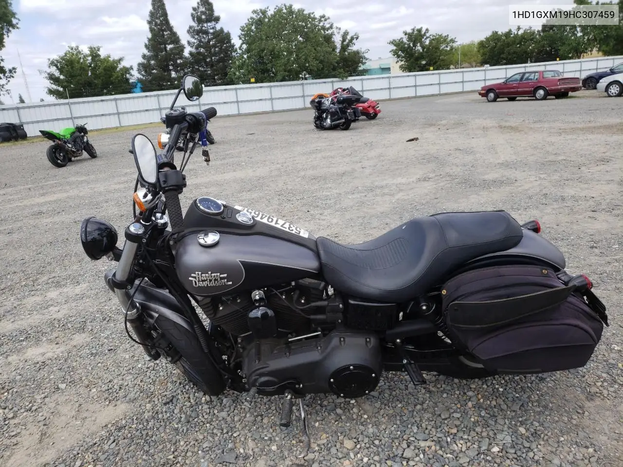 2017 Harley-Davidson Fxdb Dyna Street Bob VIN: 1HD1GXM19HC307459 Lot: 53719465